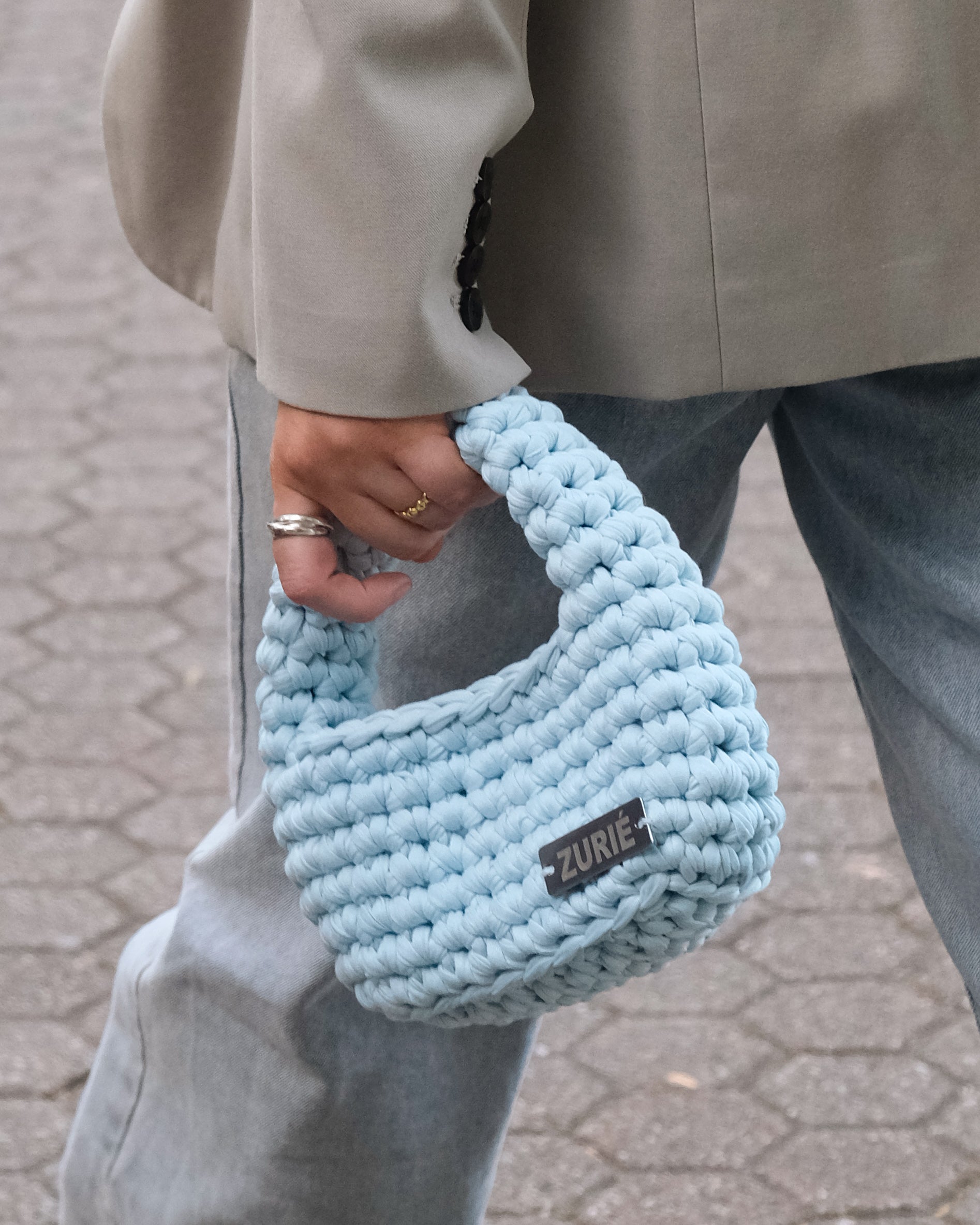 The Liora Mini Soft Blue